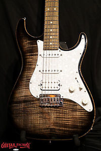 Suhr Standard Pro Trans Charcoal Burst Guitar NEW