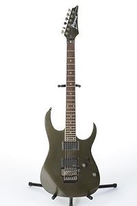 2002 Ibanez RGT 42 - Neck Thru - EMG pickups - Pewter - Includes hard shell case