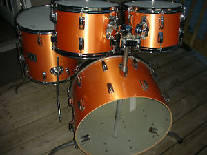 Vintage Rogers XP8 Drum Set!  22-12-13-16 Hard to find color! Big R Era Memriloc