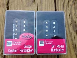 NEW Seymour Duncan SH-11 Custom Custom & SH-1N 59 4c 11102-70-B_11101-01-B4c BLK