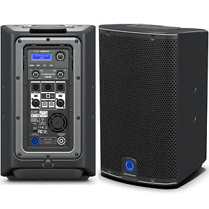 TURBOSOUND IQ8 Compact 5000w Total Peak Built-in Mixer Active PA System Pair
