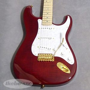 Fender Richie Kotzen Strat SSS (Transparent Red Burst) Electric Free Shipping