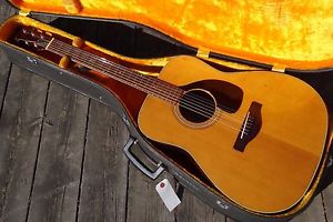 Japan Vintage! YAMAHA FG-180 Green Labled Made in 1966