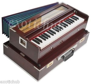 BUY HARMONIUM WITH N S REEDS~RAAGI~TRAVELER~PETI~BAAJA~NO STOP~440 Hz~P​IANO EHS