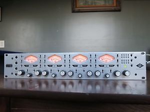 Universal Audio 4-710d 4-Channel Tube Preamp compressor limiter A/D converter