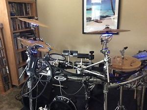 roland v drum set With Zildjian Gen16 Cymbals