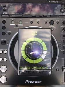 Pioneer DVJ-1000 Professional DJ DVD Video Player Mint Free SHIP and Visual DVD