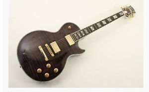 Gibson Les Paul Supreme Translucent Black w/hard case F/S Guiter Bass #Q698