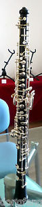 Silver Plated Professional System Semi Automatic ebonywood Oboe by Eastern music