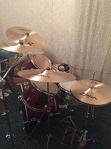 5 Piece Drum Set
