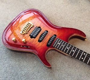 Zion Classic Custom Guitar In Cherry Sunburst - Superb!