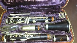a vintage selmer clarinet