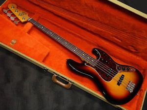 Fender USA American Vintage 62 Jazz Bass 3knob 3CS w/hard case F/S #X1549