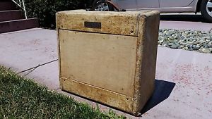 1953 Fender Tweed Deluxe Amp Amplifier 5B3 Vintage Wide Panel Excellent working