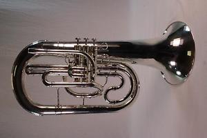 Jupiter Quantum 5070S Marching Euphonium SILVER PLATE NICE QuinnTheEskimo