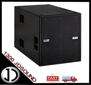 DB Technologies DVA S2585N Active Cardiod Subwoofer 2400 Watts RMS 18" and 15“