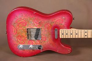 Fender Masterbuilt Paul Waller 1969 Pink Paisley Telecaster Relic