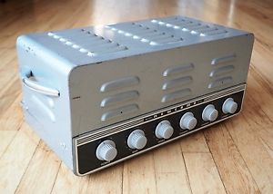 1960s Newcomb H-25 Vintage Tube P.A. Guitar Amplifier Head 25w 6L6 Octal Preamp