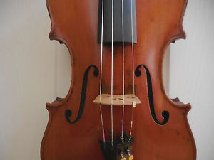 VIOLIN OLD ANTIQUE 1883,ORIGINAL LABEL LOUIS LOWENDALL FECIT DRESDAE,ANNO 1883
