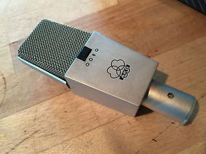AKG C 414 EB SILVER-  C 12 NYLON CAPSULE, C414EB MICROPHONE W/ HOLDER- GREAT!