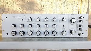 Urei 1620 mixer White face plate two extra Alps RK 40 pots, two new knobs.