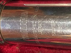 Flute Yamaha established 1987 Japan, silver 581 #003162