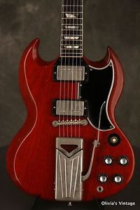 original 1962 Gibson LES PAUL / SG Standard w/sideways Vibrola + PAF pickups!!!