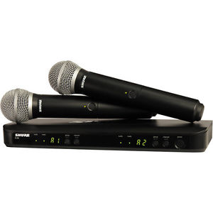 Shure BLX288PG58J10 Handheld Wir