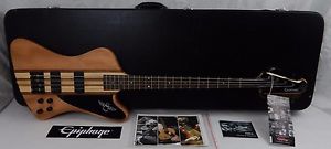 EPIPHONE THUNDERBIRD PRO - 4 String BASS GUITAR T-Bird w Original Hardshell Case