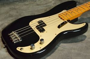 Fender American Vintage 57 Precision Bass Black Electric Free Shipping