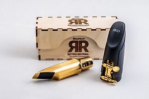 RETRO-REVIVAL DOUBLE RING "SUPER D" TENOR SAX MPC 7 NY GOLD DIVINE LINK REPLICA