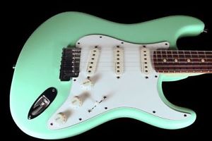 Fender Artist Series Jeff Beck Stratocaster Guitar Surf Green - Ex. Cond.