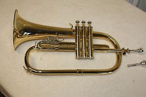 Bach Flugelhorn USA,rare trumpet wrap style, could be a prototype. Model Unknown