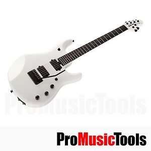 Music Man USA John Petrucci JP6 Piezo SPL - Stealth Pearl * NEW * jp-6 ebony