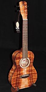 KANILE’A KANILEA K-3 TENOR SOLID PREMIUM CURLY KOA TENOR UKULELE WITH CASE