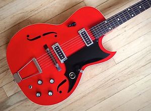 1966 Kay Speed Demon Model K562 Vintage Electric Guitar Red Devil, Swingmaster