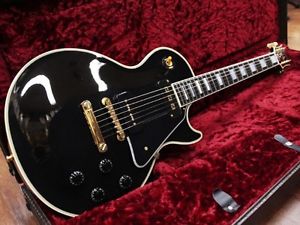 Gibson Historic Collection 1954 Les Paul Custom Ebony Electric Free Shipping