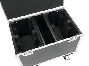 ROADINGER Flightcase 4x OCCHIO-7 led RGBW Zoom