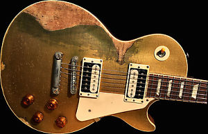 RetroVibe® Gibson Les Paul Standard Goldtop Super Relic