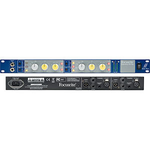 Focusrite ISA Two Rackmount Mic Preamp 2-Channel Microphone Preamplifier