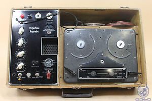 Perfectone Magneton  Vintage Audio Tape Recorder in transport case