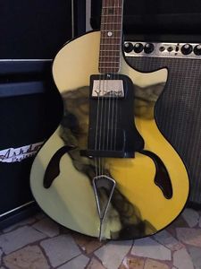 ♫♪♫ 1960/62 Wandre Blue Jeans Colorata Yellow Candle Smoke Very rare ♫♪♫