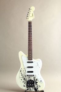 SQUIER MAMI Jazzmaster Pearl White w/soft case Free shipping Guitar #R1538