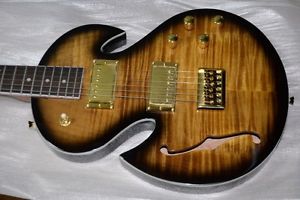 Holzer SF "S" Guitar Tiger Wood- by the Holzer Guitar Company, LLC