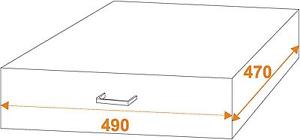 ROADINGER cassetto Universale caso DS-1 ruote