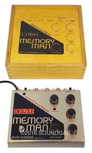 ELECTRO HARMONIX DELUXE MEMORY MAN *Boxed* Dual MN3005 Analogue Delay Pedal