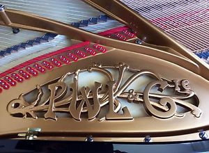 1A SUPER PLEYEL Flügel Stutzflügel Grand Piano Pianofort Studioflügel Klavier