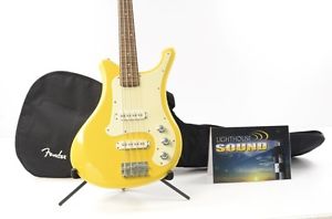 Yamaha SBV-500 Electric Bass Guitar - Yellow Banana Bass w/ Gig Bag