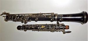 beautiful Noblet French wooden oboe