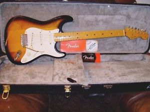 Fender Japan 57 Reissue Stratocaster 2,Tone Burst/Map-le Neck,FREE Set Up&Case.